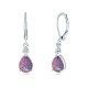Teardrop 14K Gold Plated Black Opal Earrings Teardrop 14K Gold Plated Black Opal Earrings