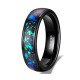 Tungsten Carbide Opal Wedding Rings for Men Tungsten Carbide Opal Wedding Rings for Men