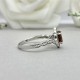 Sterling Silver Simulated Diamond Halo Oval Black Fire Opal Engagement Wedding Ring Sterling Silver Simulated Diamond Halo Oval Black Fire Opal Engagement Wedding Ring