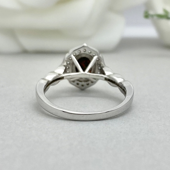 Sterling Silver Simulated Diamond Halo Oval Black Fire Opal Engagement Wedding Ring Sterling Silver Simulated Diamond Halo Oval Black Fire Opal Engagement Wedding Ring