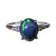 925 Silver Natural Oval Gemstone Planet Ring 925 Silver Natural Oval Gemstone Planet Ring
