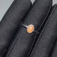 Oval Cut Natural Fire Opal Solitaire Silver Women's Engagement Ring Oval Cut Natural Fire Opal Solitaire Silver Women's Engagement Ring