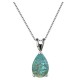 Gold Plated Water Drop Opal Necklace Gold Plated Water Drop Opal Necklace