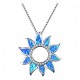 Sunflower Opal Chain Necklace Sunflower Opal Chain Necklace