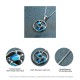 Turtle Wave Necklace for Women Girls
