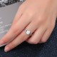 925 Sterling Silver Celtic Knot White Opal Wedding Ring 925 Sterling Silver Celtic Knot White Opal Wedding Ring